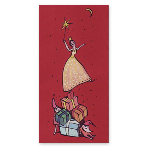 Wünsch etwas! illustrierte Weihnachtskarten mit Wunschfee