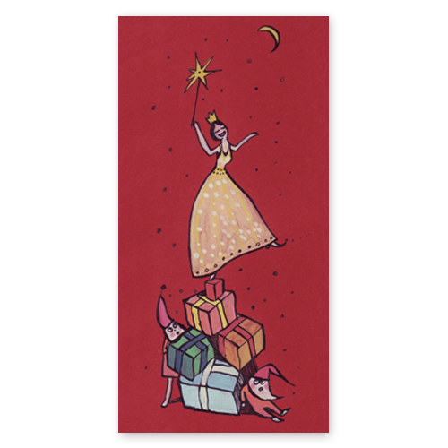 Wünsch etwas! illustrierte Weihnachtskarten mit Wunschfee