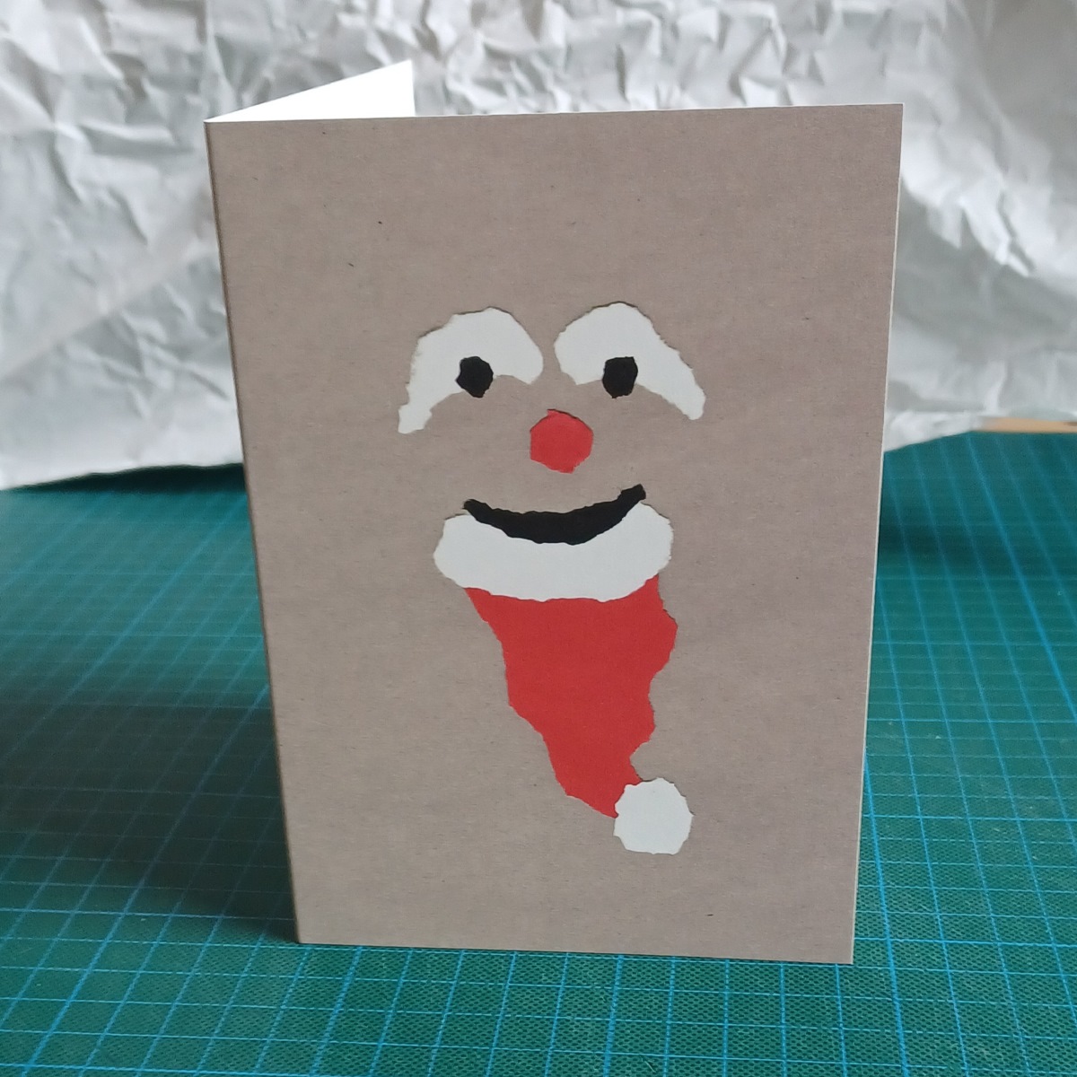 Bart oder Mütze? ungewöhnliche Weihnachtskarten