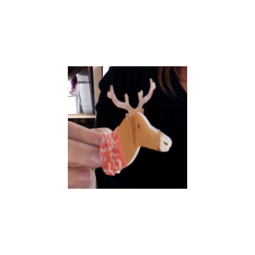Bastelbogen, Weihnachtskarten mit Bastelbogen
