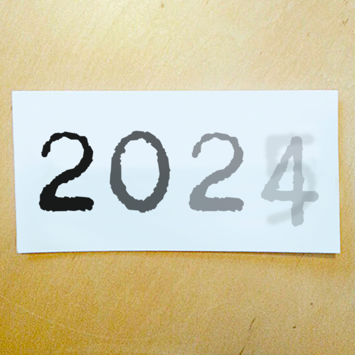 Designer-Neujahrskarten in Firmenfarben