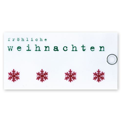 fröhliche weihnachten, Design-Weihnachtskarten mit Büroklammer: Windlicht