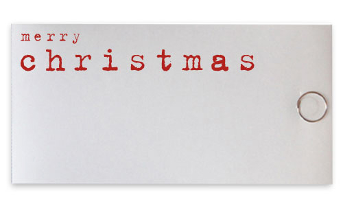 english christmas cards: merry christmas