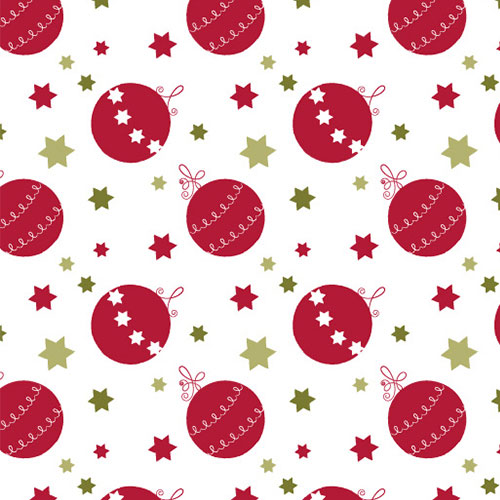 Fröhliche Weihnachten (Christbaumkugel), Weihnachtskarten mit passendem Geschenkpapier