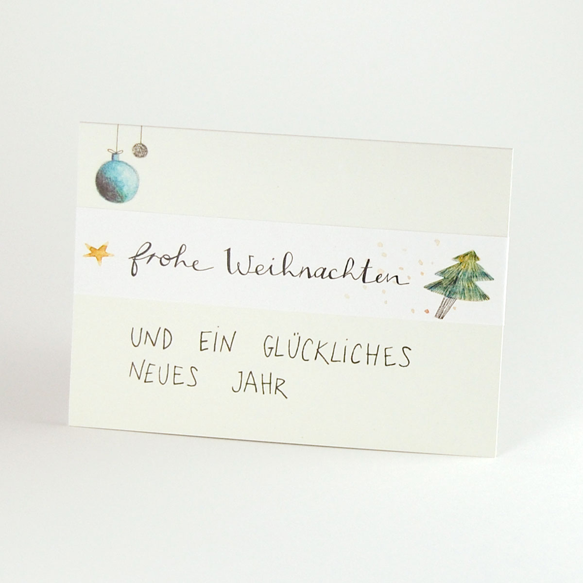 Etiketten für Weihnachtsgeschenke, Weihnachtskarten