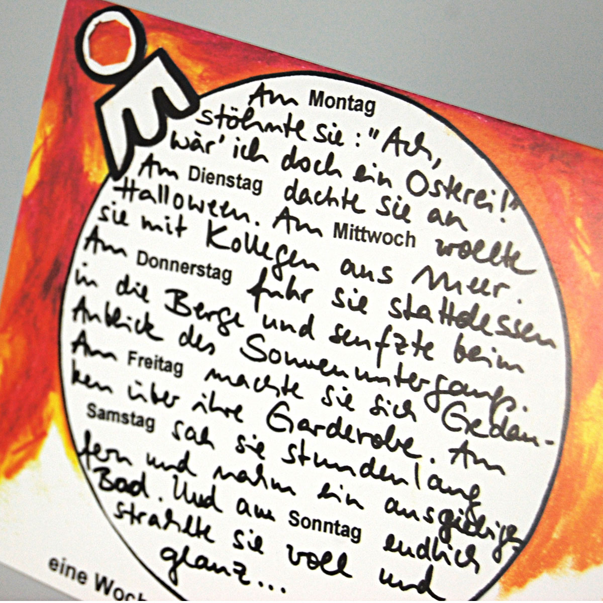 Weihnachtskarten mit Geschichten