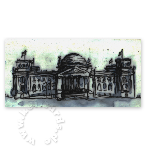 Klappkarten: Reichstag, Berlin
