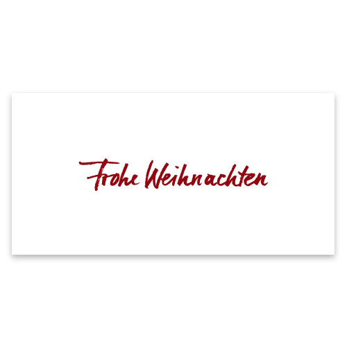 Frohe Weihnachten, Weihnachtskarten mit Texten