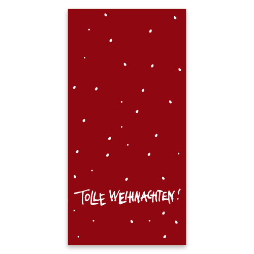 Tolle Weihnachten! Weihnachtskarten mit Text