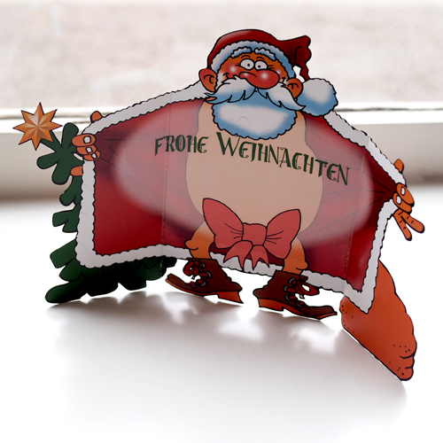 Frohe Weihnachten, freche Weihnachtskarten