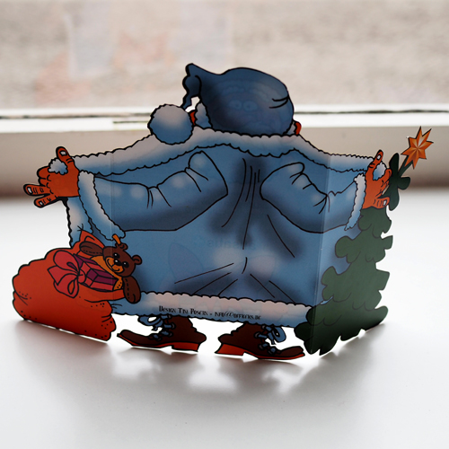 Frohe Weihnachten, witzige Weihnachtskarten