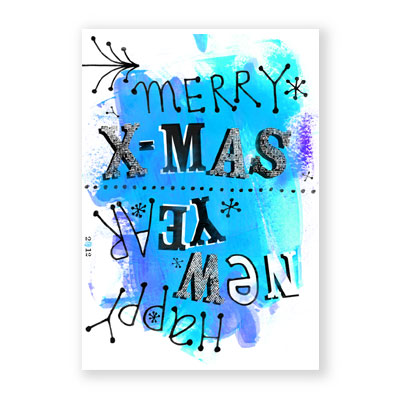 mERRY CHRISTMAS - Happy New YEAR, Weihnachts- und Neujahrskarten
