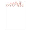 Briefpapier mit Engelchen für Weihnachten