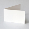cremefarbene Recycling-Blankokarten, B6 Querformat