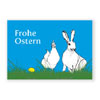 Frohe Ostern - Osterkarten mit Hase und Henne
