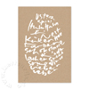 beschriebenes Osterei, schöne Osterkarten mit Kalligrafie