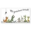 Glückwunschkarten mit vielen Tieren