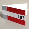 Ja, Design-Hochzeitseinladungen