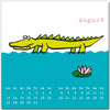 Krokodil, Kalenderblatt