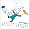 Novemberstürme, Kalender