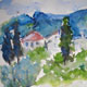 Aquarell-Workshops im Berliner Mauerpark