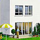 Vorabillustration zum Vertrieb eines Doppelhaustyps in einem Wohnbauprojekt (HCI Immobilien GmbH, Kelkheim)