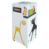 bemalter Schrank