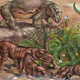 Naturstudie: das Aussterben der Dinosaurier
