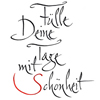 Kalligrafie: Gedicht von Else Lasker-Schüler