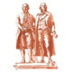Schiller und Goethe, Denkmal, Illustration