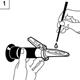 Schutzkleidung, technische Illustrationen