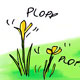 Cartoon, endlich Frühling