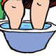 Cartoon, Statt Schwimmen gehen