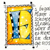Initiale, Handlettering