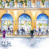 Gestaltung eines Hotelzimmers, Zeichnungen zur Visualisierung von Umbauten