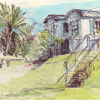 Hostel in Entre-Deux auf Reumion, Illustrationen