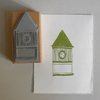 Motiv-Stempel mit Vogel