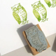 Motiv-Stempel mit Eule