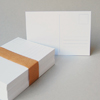 weiße Recycling-Postkarten A6 mit Postkartenvordruck
