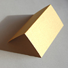 blanko Tischkarten in edlem Gold