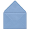 farbiger Umschlag DIN B6, blau