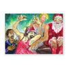 Weihnachtskarten mit expressiver Malerei