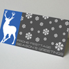 Season´s Greetings, grafische Weihnachtskarten mit englischen Wünschen und Spendenanteil
