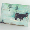 little donkey - Eselchen, gemalte Weihnachtskarten
