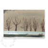 Winterlandschaft, Weihnachtskarten mit viel Schnee