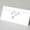 Rudolf unter Strom, witzige Weihnachtskarten für Elektriker