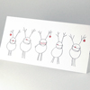 Weihnachtskarten mit Masken