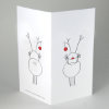 Weihnachtskarten mit Masken