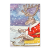 illustrierte Weihnachtskarten: Rollentausch