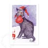 illustrierte Weihnachtskarten: Diebstahl